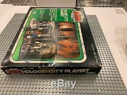 RRARE VINTAGE 1980'S KENNER STAR WARS SEARS EXCLUSIVE CLOUD CITY PLAYSET With BOX