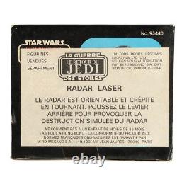 Radar Laser Cannon RotJ / Bilogo MISB Star Wars Vintage