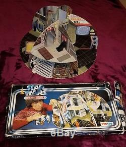 Rare Star Wars Vintage PALITOY DEATH STAR PLAYSET withBox (98% complete)