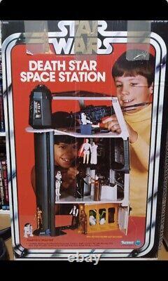 Rare Vintage Kenner Star Wars Death Star Space Station Playset Boxed