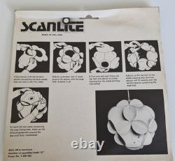 Rare Vintage Star Wars Scanlite Kit-Form Lampshade 1981 in Packaging With Poster