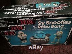 Rare vintage star wars Sy Snootles and the Rebo Band