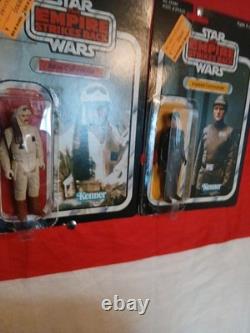 Rebel Commander and Imperial Commander Resealed Star Wars 1980s Vintage Kenner