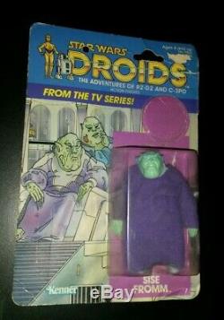 SISE FROMM DROIDS cartoon Vintage Star Wars Figure KENNER 1985 ORIGINAL