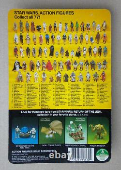 STAR WARS 1983 Kenner MOC Minty UNPUNCHED ROTJ vintage LEIA COMBAT PONCHO Endor