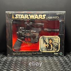 STAR WARS HAN SOLO BLASTER 1978 KENNER BOXED Original Vintage Star Wars Toy