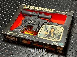 STAR WARS HAN SOLO BLASTER 1978 KENNER BOXED Original Vintage Star Wars Toy