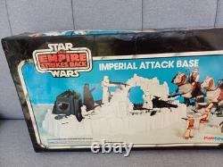 STAR WARS IMPERIAL ATTACK BASE / Boxed Vintage Palitoy 1980 Original complete