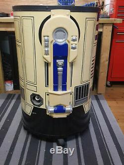STAR WARS R2D2 Life size 4ft PEPSI Drinks Ice Cooler Vintage 90s USED CONDITION