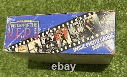 STAR WARS VINTAGE TOPPS CARDS 1983 RETURN OF THE JEDI FULL BOX 36 wax packs