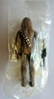 STAR WARS Vintage 1977 Chewbacca Kenner Baggie Kenner Smile/LL COO Variant