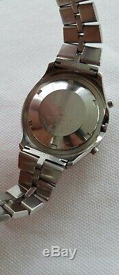 Seiko 6139-7100 Helmet Stormtrooper Automatic Chrono Orig Fish Bone 03/1976