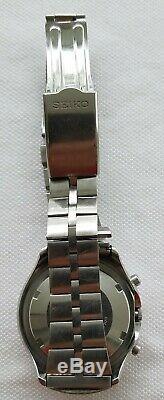 Seiko 6139-7100 Helmet Stormtrooper Automatic Chrono Orig Fish Bone 03/1976