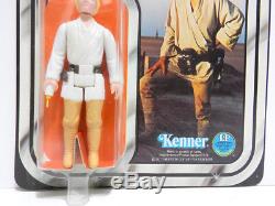 Star Wars 12 Back Double Telescoping Luke Skywalker Figure Moc Kenner Vintage