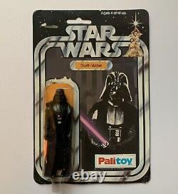 Star Wars 12 Back Palitoy Vintage Darth Vader All Original Bubble Open At Top