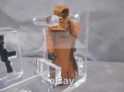 Star Wars 1977 VINYL CAPE JAWA AFA 75 Loose Grading with COA Vintage A New Hope