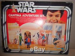 Star Wars 1977 Vintage Sears Exclusive Cantina Adventure Set Blue Snaggletooth