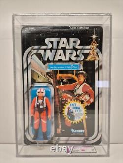 Star Wars 1978 Vintage Kenner SW 20 Back Luke X-Wing APG 70
