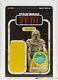 Star Wars 1983 Vintage Kenner Revenge Of The Jedi Proof Card Boba Fett Afa 85+