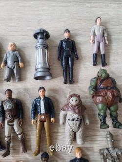 Star Wars 21 Vintage Figures And Some Weapons