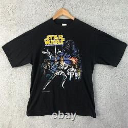 Star Wars A NEW HOPE Vintage T Shirt 1995 VGC RARE JTs XL