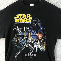 Star Wars A NEW HOPE Vintage T Shirt 1995 VGC RARE JTs XL