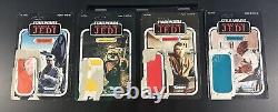 Star Wars Action Figure Card Back Lot of 22 ROTJ Original Vintage Palitoy/kenner