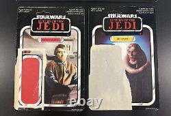 Star Wars Action Figure Card Back Lot of 22 ROTJ Original Vintage Palitoy/kenner