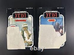 Star Wars Action Figure Card Back Lot of 22 ROTJ Original Vintage Palitoy/kenner