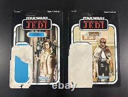 Star Wars Action Figure Card Back Lot of 22 ROTJ Original Vintage Palitoy/kenner