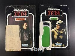 Star Wars Action Figure Card Back Lot of 22 ROTJ Original Vintage Palitoy/kenner