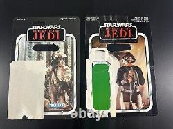 Star Wars Action Figure Card Back Lot of 22 ROTJ Original Vintage Palitoy/kenner