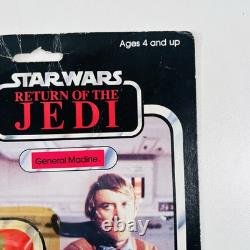 Star Wars Carded Vintage Figure General Madine Kenner ROTJ Return of the Jedi