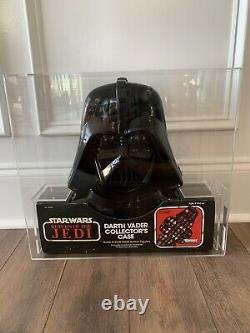 Star Wars Darth Vader Action Figure Case Misb Kenner Afa 80 Vintage 1983 Rotj