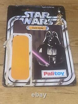 Star Wars Darth Vader Vintage 1977 Palitoy Carded