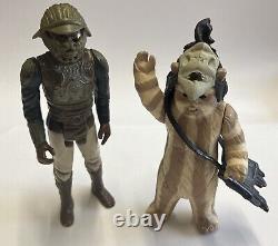 Star Wars Episode VI Return Of The Jedi 18x Vintage Figures 1983/84 Kenner