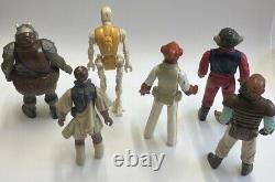 Star Wars Episode VI Return Of The Jedi 18x Vintage Figures 1983/84 Kenner