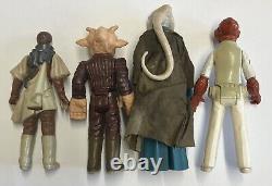 Star Wars Episode VI Return Of The Jedi 18x Vintage Figures 1983/84 Kenner