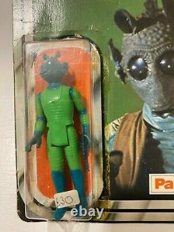 Star Wars Figure Greedo Vintage 1977 Carded Palitoy