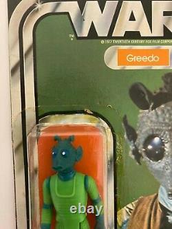 Star Wars Figure Greedo Vintage 1977 Carded Palitoy