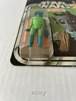 Star Wars Greedo 21a Offerless Moc Kenner Vintage 1978 Anh Bounty Hunter Han
