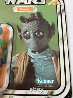 Star Wars Greedo 21a Offerless Moc Kenner Vintage 1978 Anh Bounty Hunter Han