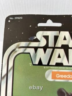 Star Wars Greedo 21a Offerless Moc Kenner Vintage 1978 Anh Bounty Hunter Han