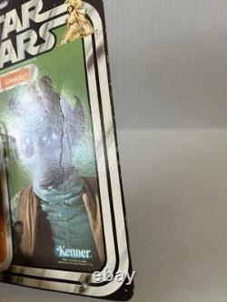 Star Wars Greedo 21a Offerless Moc Kenner Vintage 1978 Anh Bounty Hunter Han