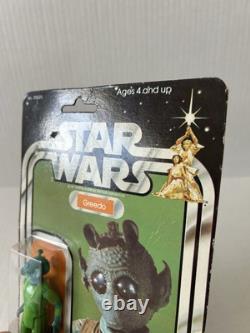 Star Wars Greedo 21a Offerless Moc Kenner Vintage 1978 Anh Bounty Hunter Han