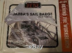 Star Wars HASLAB Vintage Collection Jabba's Sail Barge with Yakface PREORDER +Book