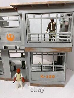 Star Wars Hoth Rebel Headquarters Endor Base Jedi Empire Vintage Kenner 1/18