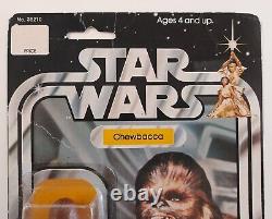 Star Wars Kenner 12 Back Chewbacca 1977 Cut Bubble All Original Vintage