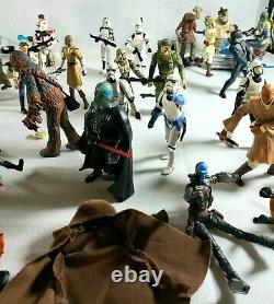 Star Wars Lot Of 50 Action Figures Vintage Weapons and Accessories Hasbro