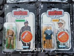 Star Wars MOC Retro Collection Complete SW ESB Boba Fett Wave 1 2 Carded vintage
